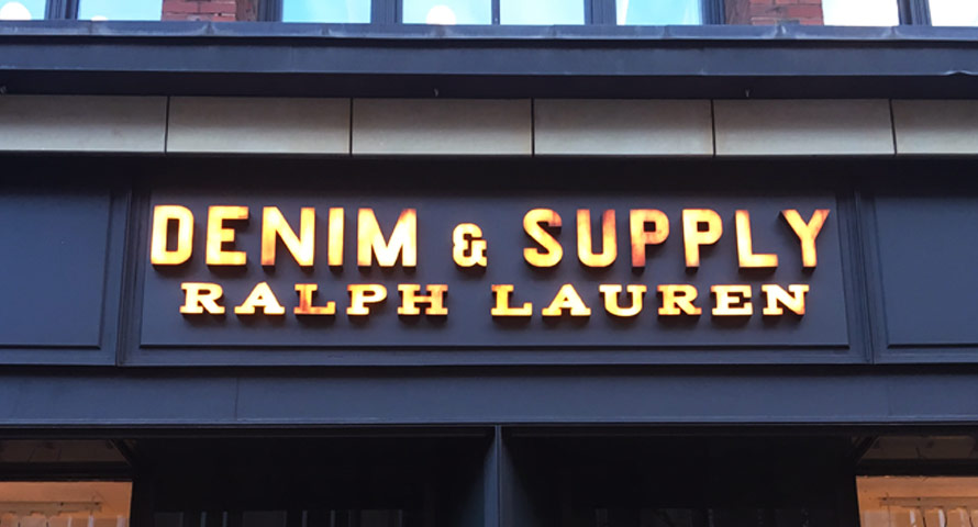 Denim Supply Ralph Lauren Store in der Mönckebergstraße, Hamburg