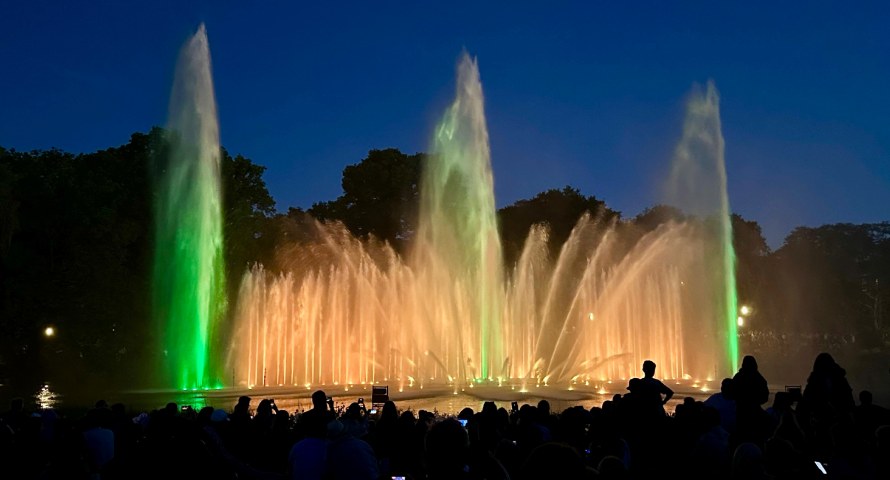 Wasserlichtkonzert in Planten un Blomen Hamburg